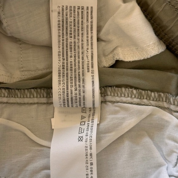 Hollister Mens Jogger Shorts 7" Epic Flex Olive Khaki Size Check Description - Picture 13 of 14